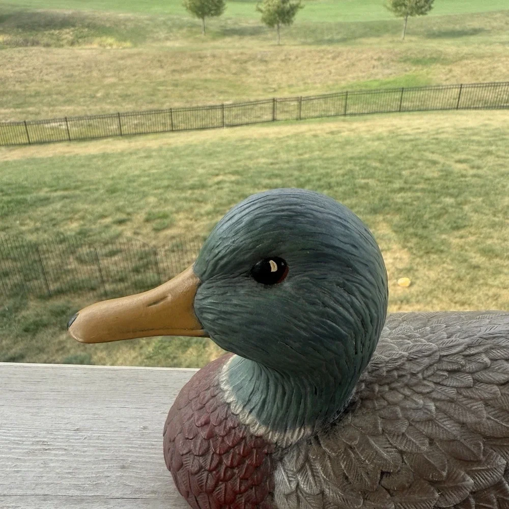Duck‎ Mallard Decoy Figurine